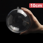 Clear Fillable Baubles and Poppers