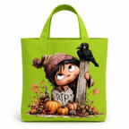 Whimsical Peeking Halloween DTF