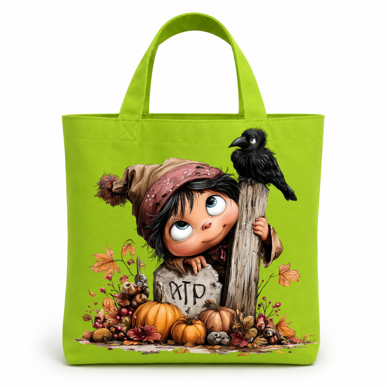 Whimsical Peeking Halloween DTF