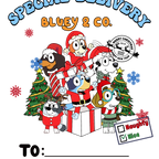 Blue Dog and Friends