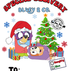 Blue Dog and Friends