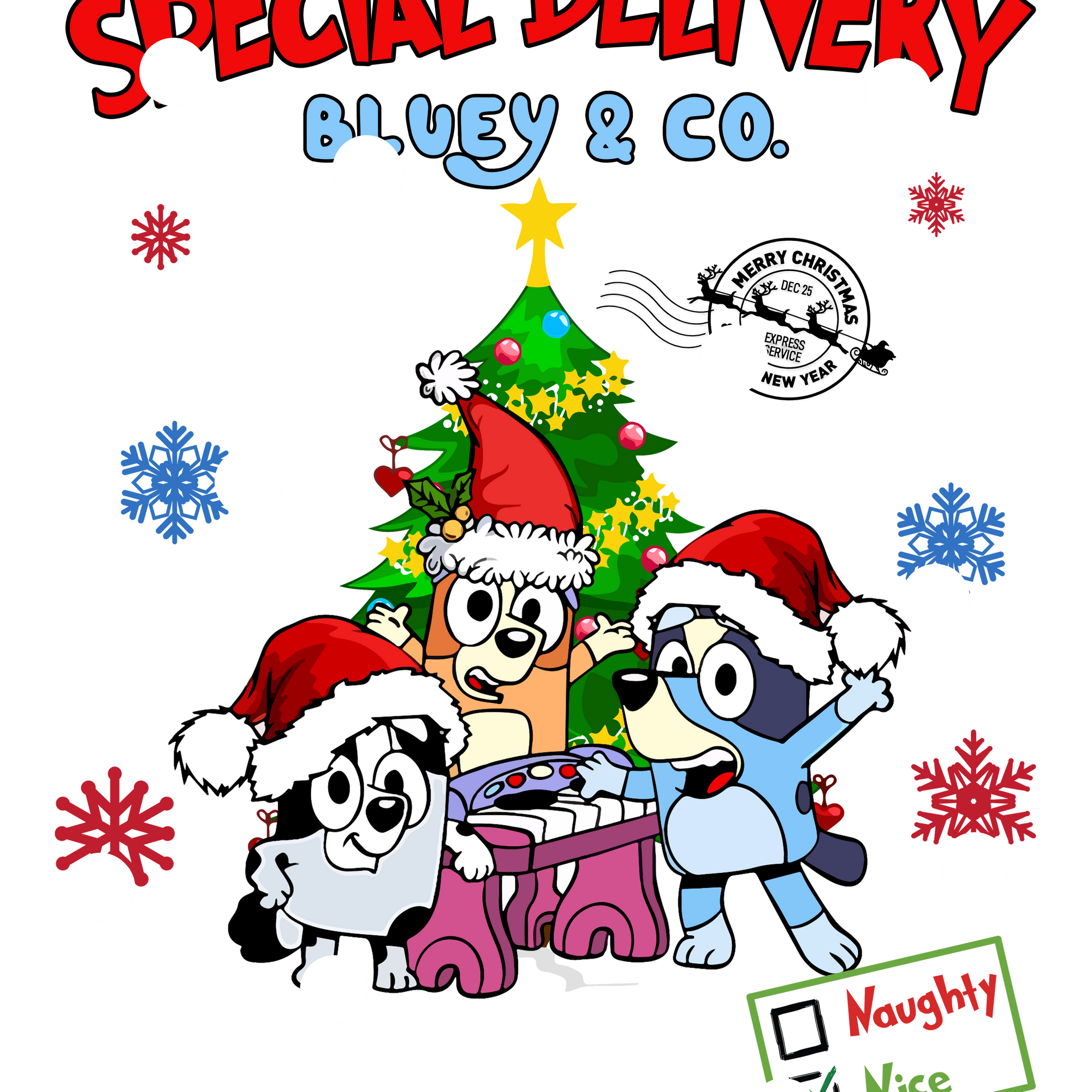 Blue Dog and Friends