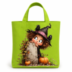 Whimsical Peeking Halloween DTF