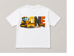 Construction First Birthday DTF Transfer