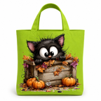 Whimsical Peeking Halloween DTF