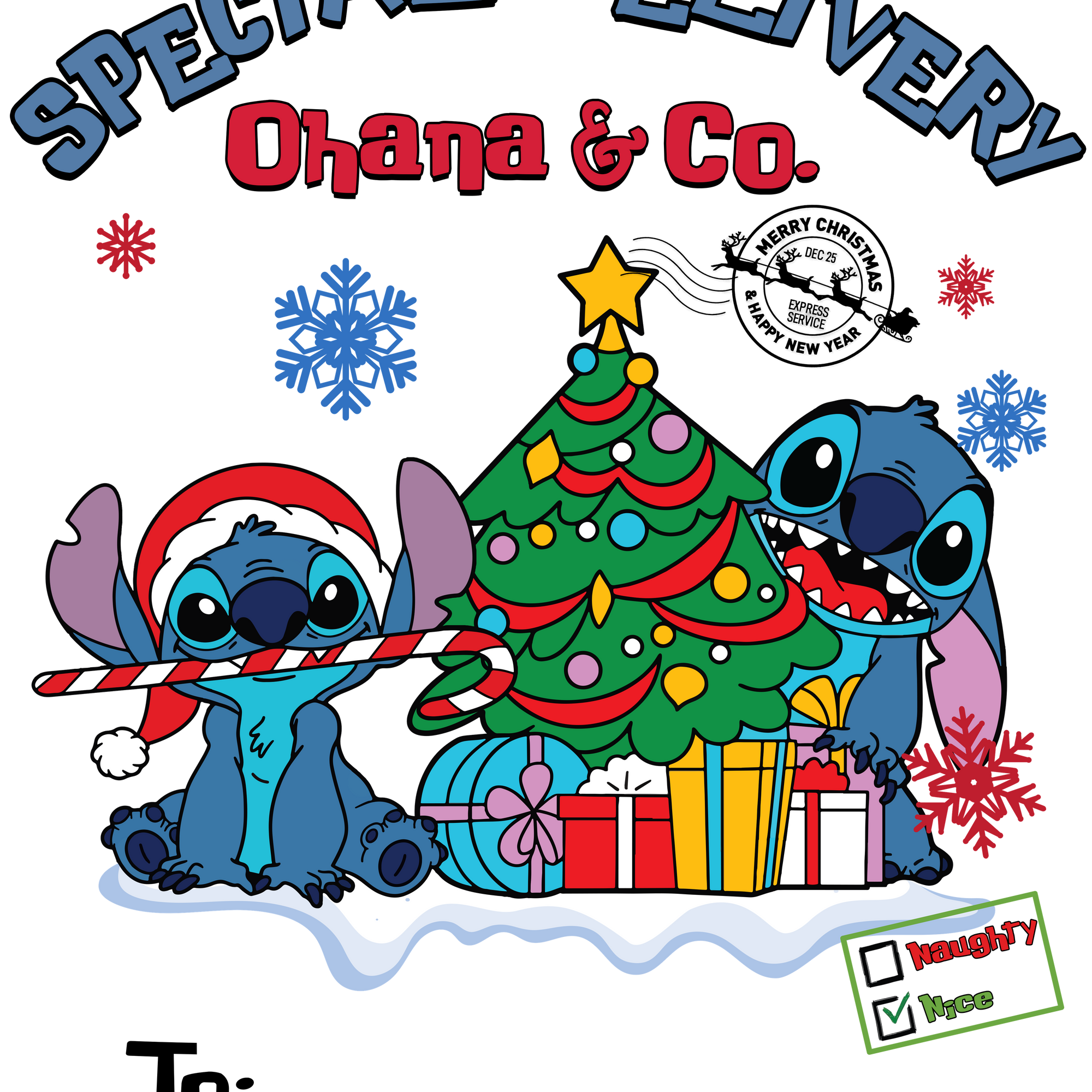 Blue and Green Monster