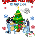 Blue Dog and Friends