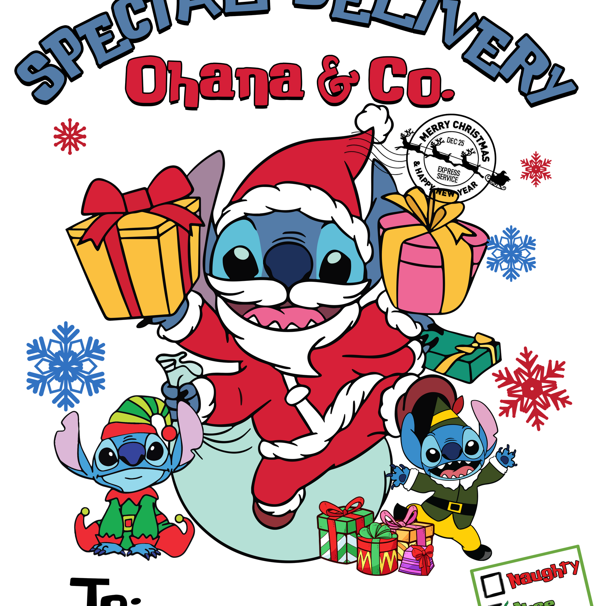 Blue and Green Monster