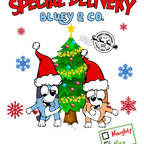 Blue Dog and Friends