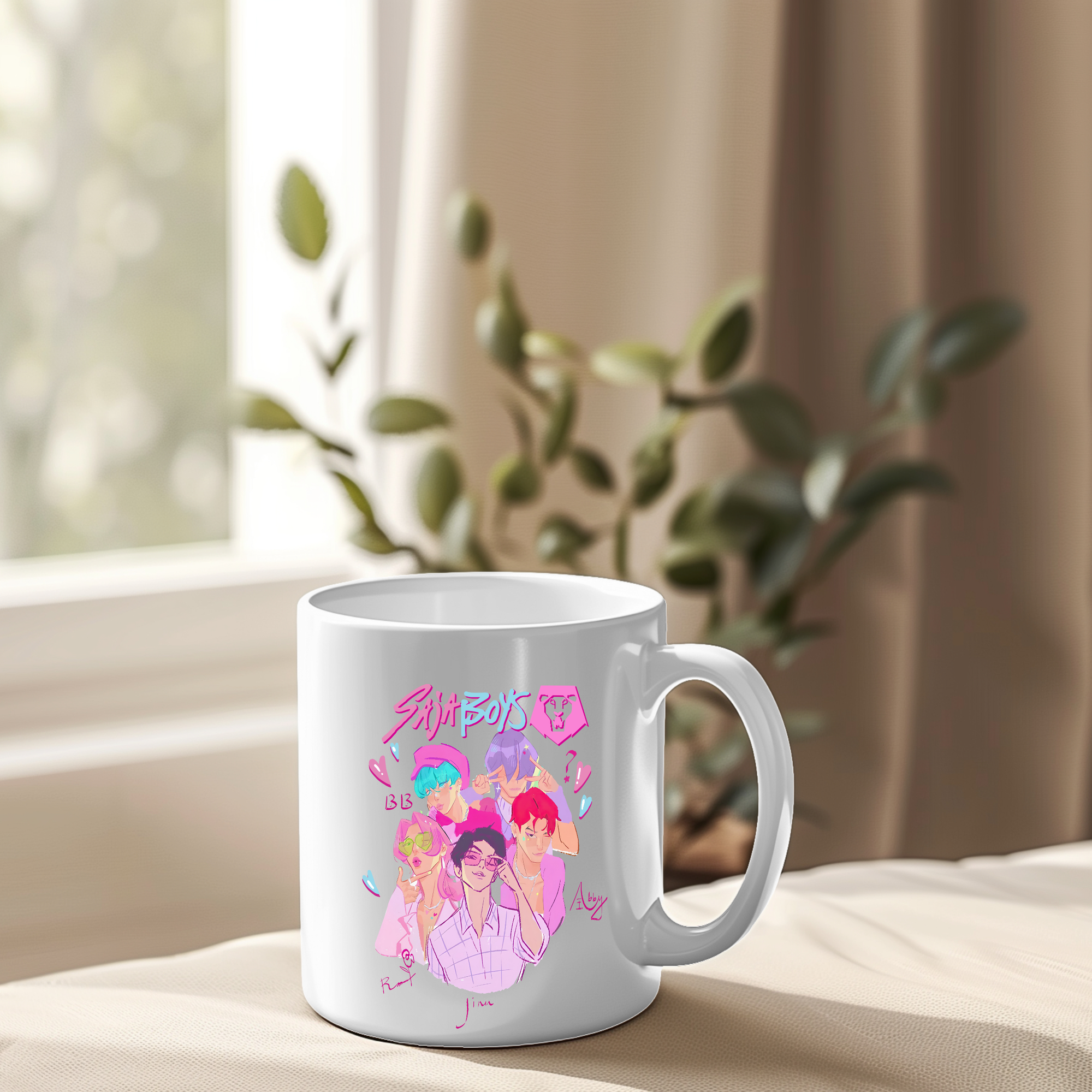 K Pop Mug Decals