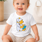 Yellow bear and friends