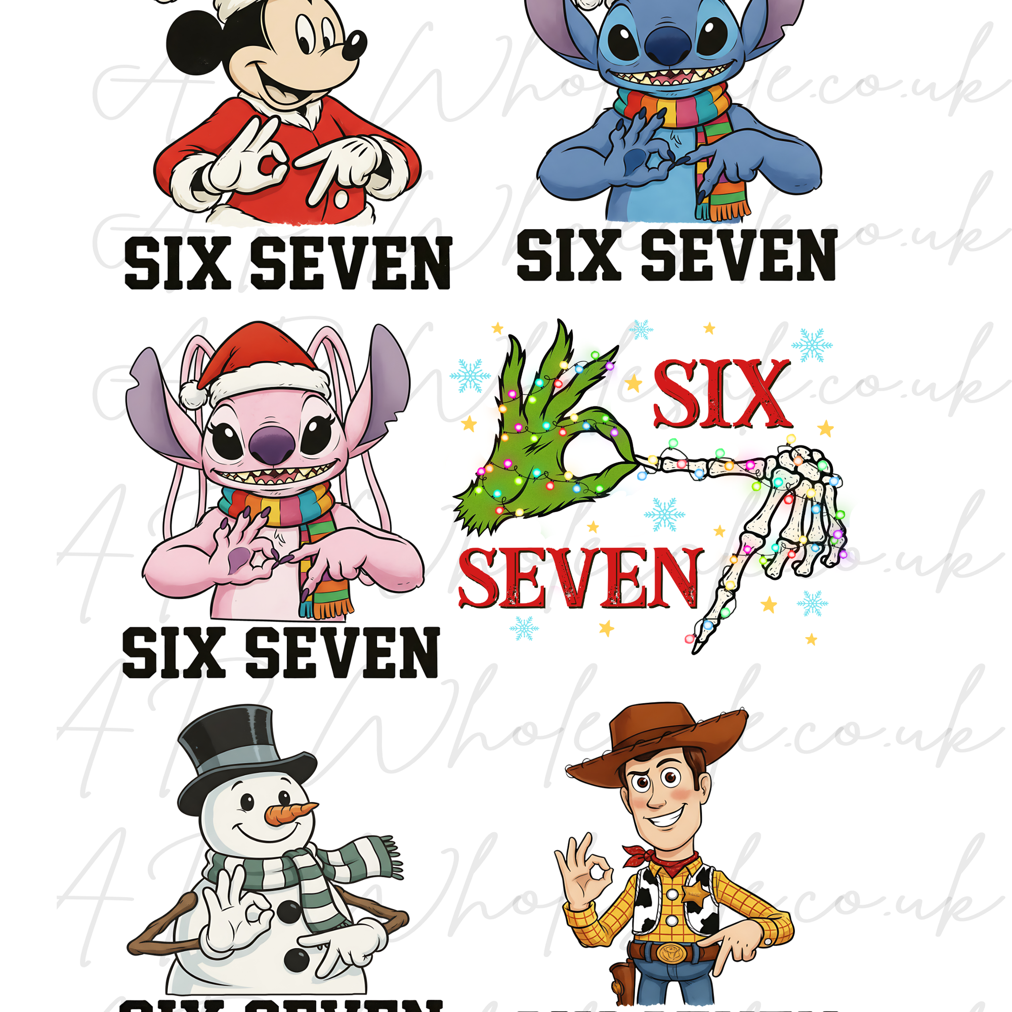 Pre Made Gang Sheets