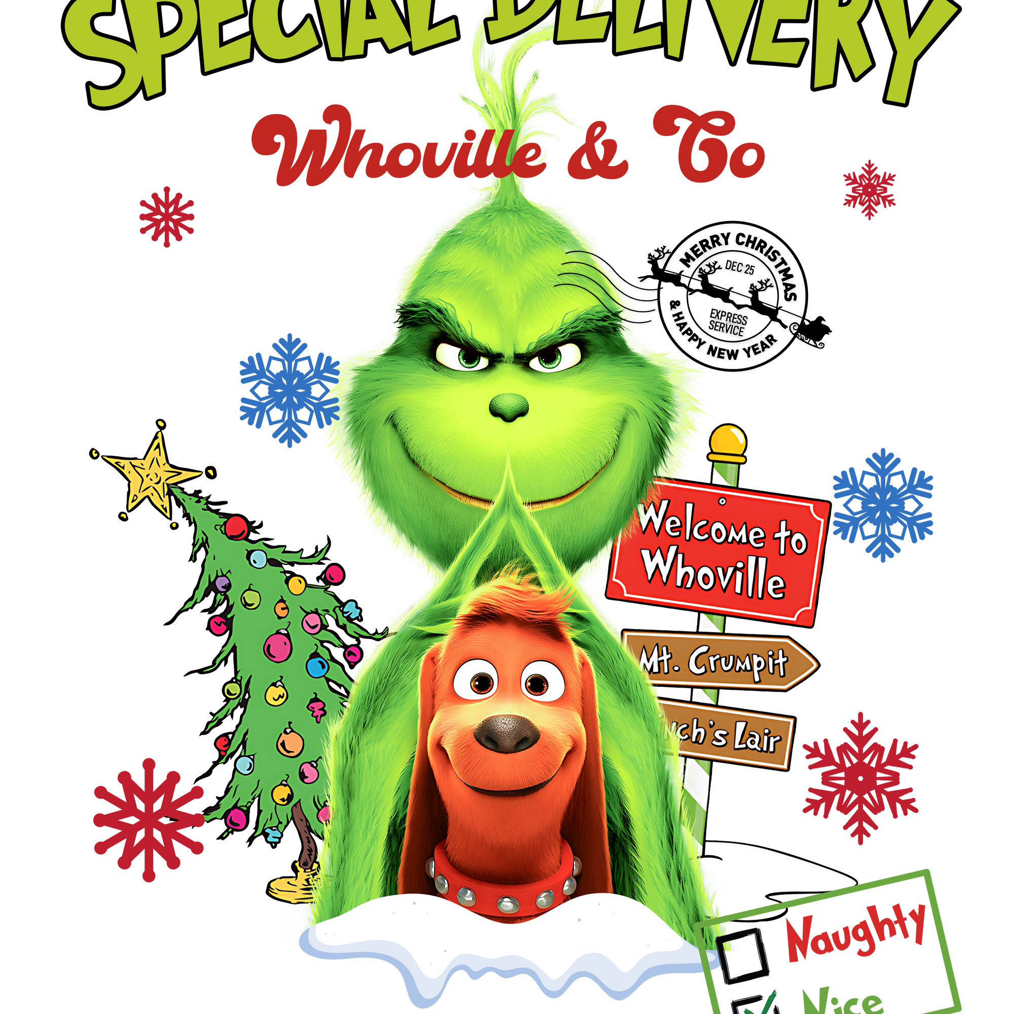 Blue and Green Monster