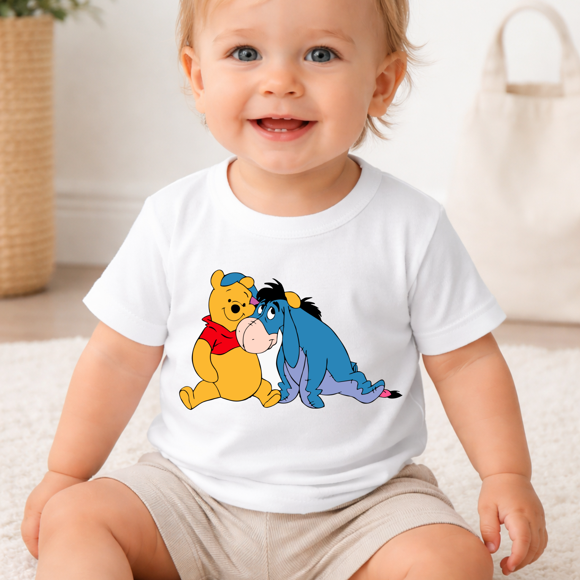 Yellow bear and friends