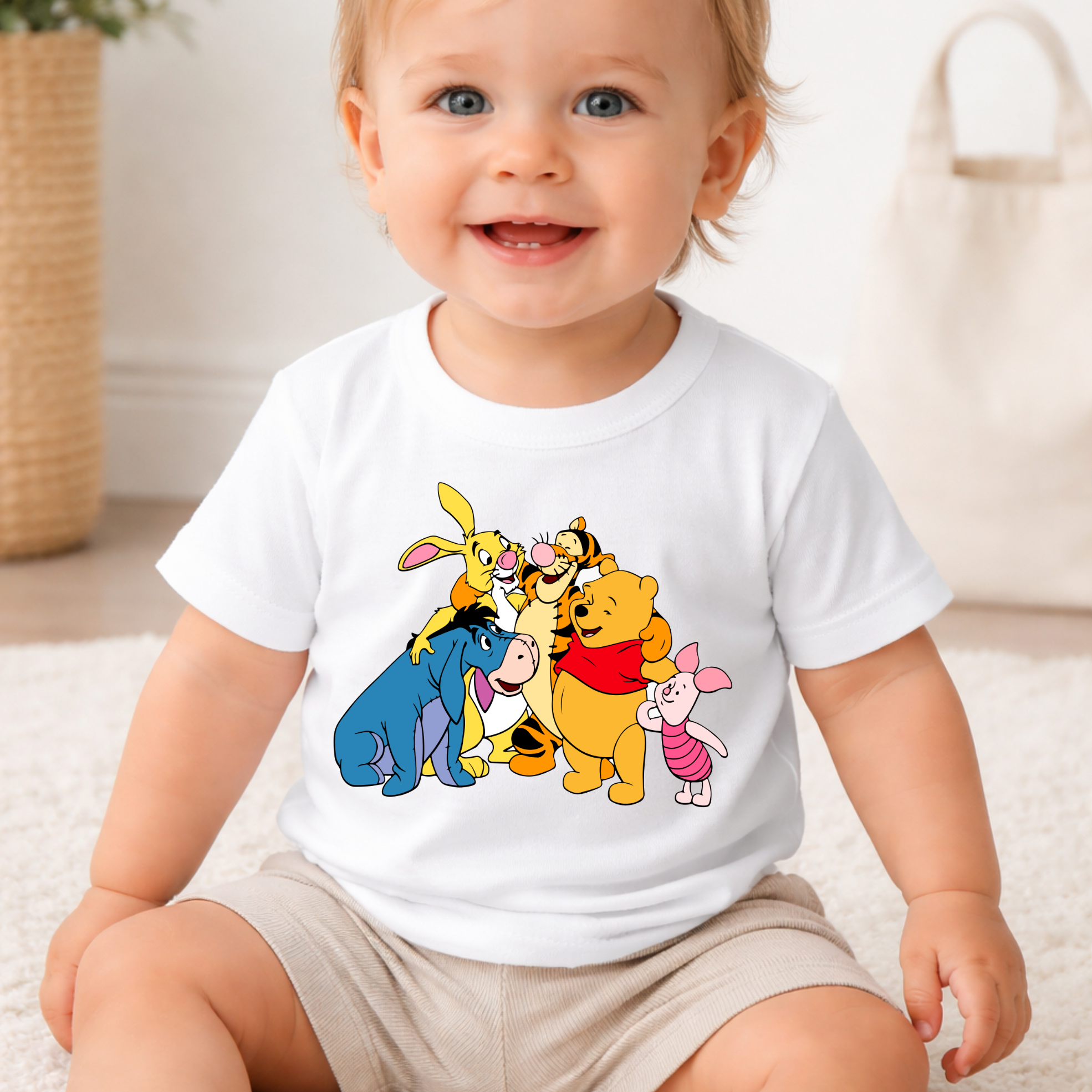 Yellow bear and friends