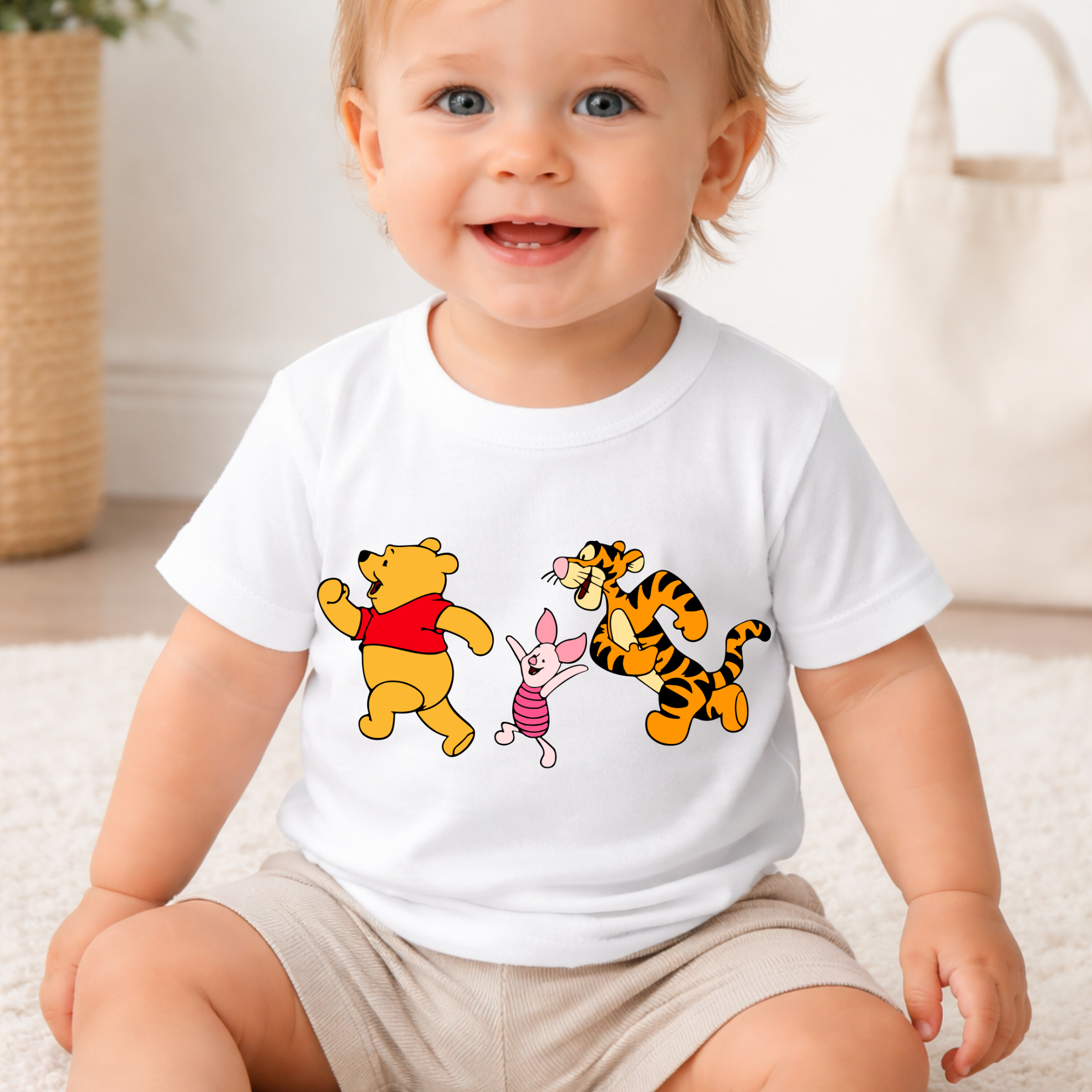 Yellow bear and friends