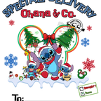 Blue and Green Monster