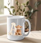 Highland Cow Floral Alphabet UVDTF Decals