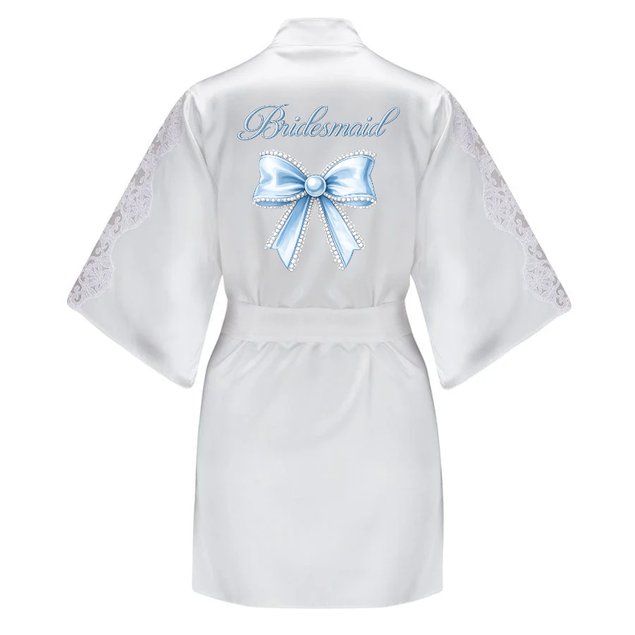 Simple Bow Wedding DTF