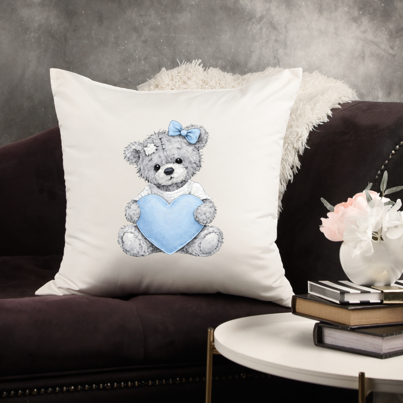 Grey Teddy Collection DTF