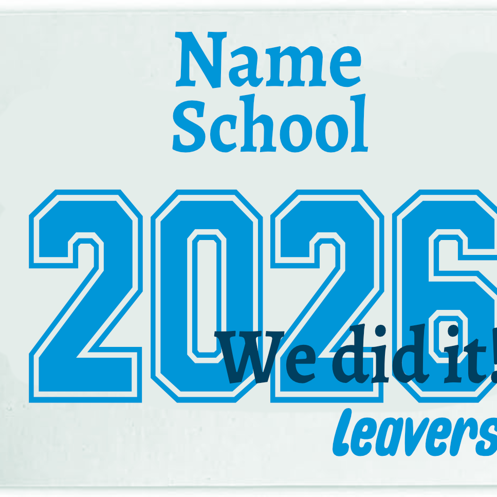 We did it leavers