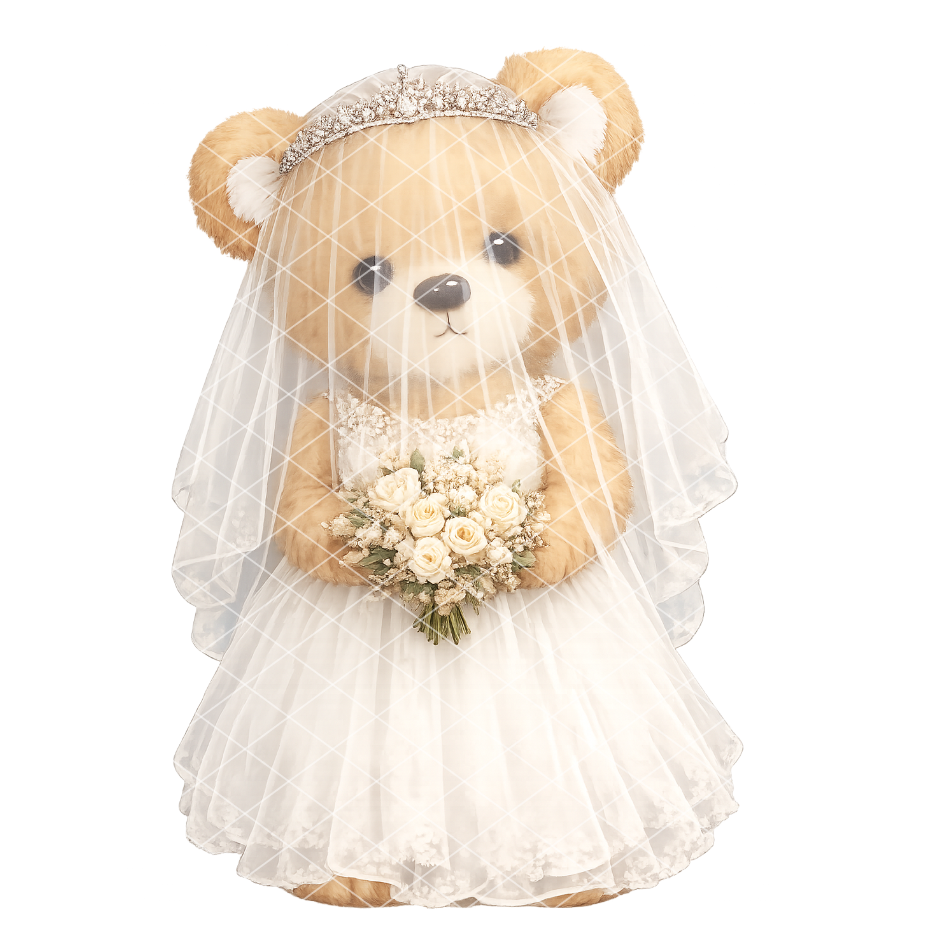Bear Bridal Collection UV-DTF