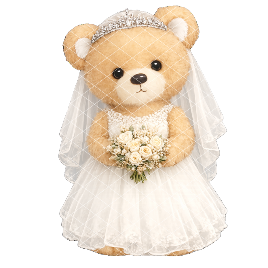 Bear Bridal Collection UV-DTF