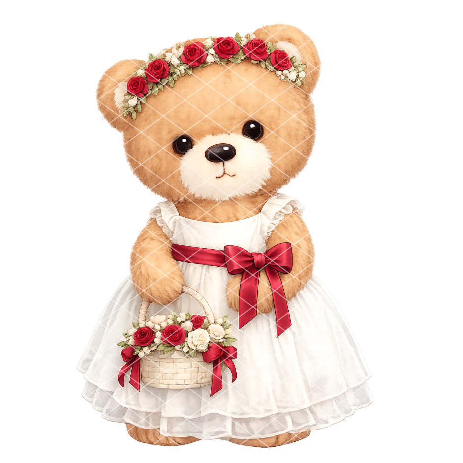 Bear Bridal Collection UV-DTF