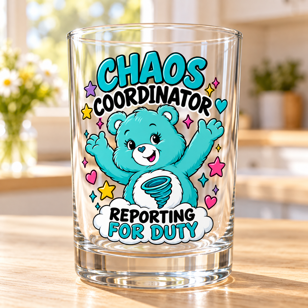 Sassy Bears UV-DTF - Chaos Coordinator