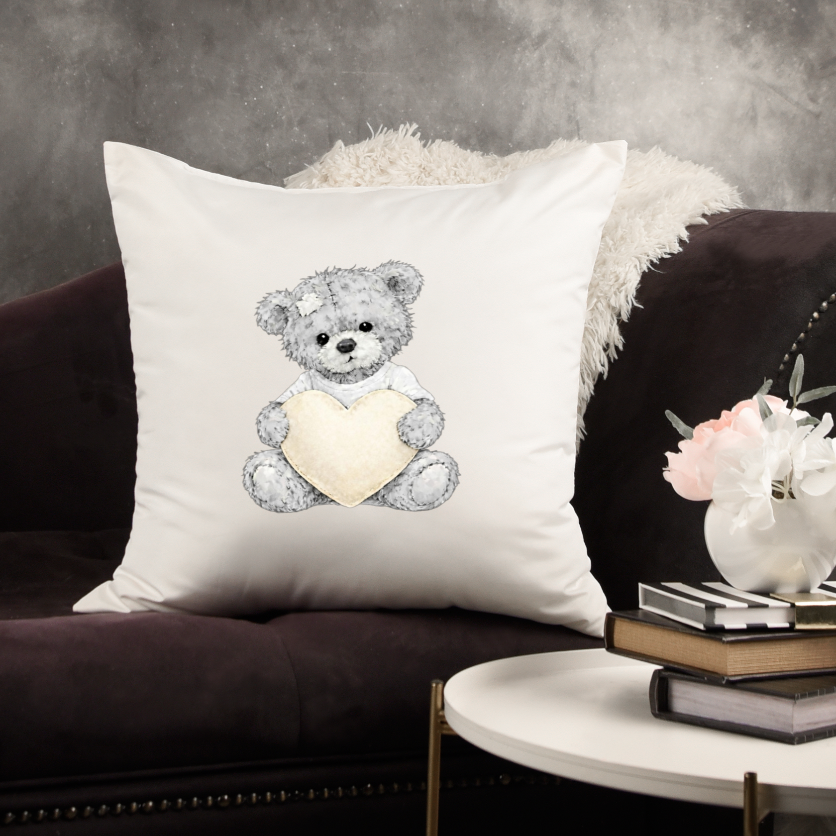 Grey Teddy Collection DTF