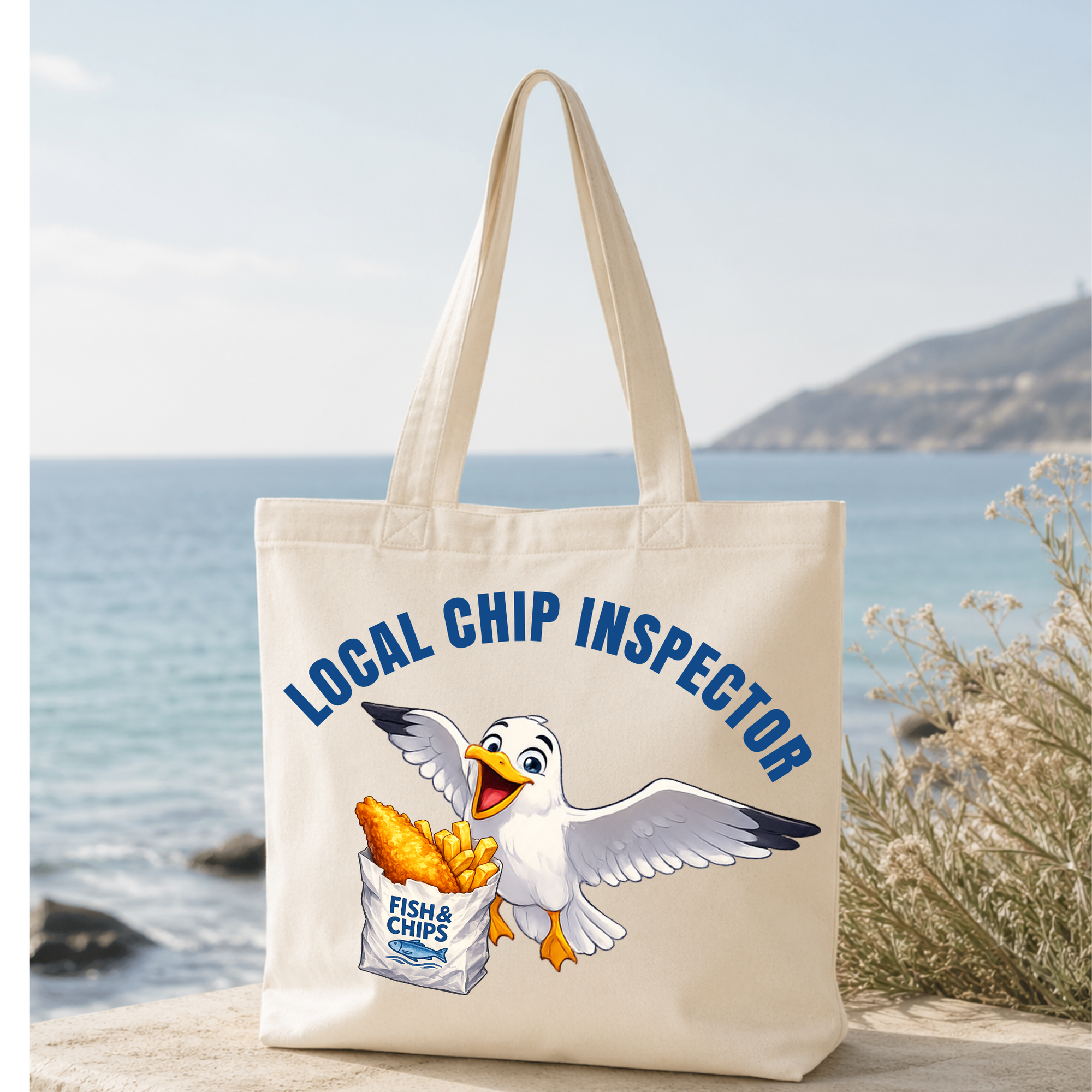 Seagull Fish & Chips DTF
