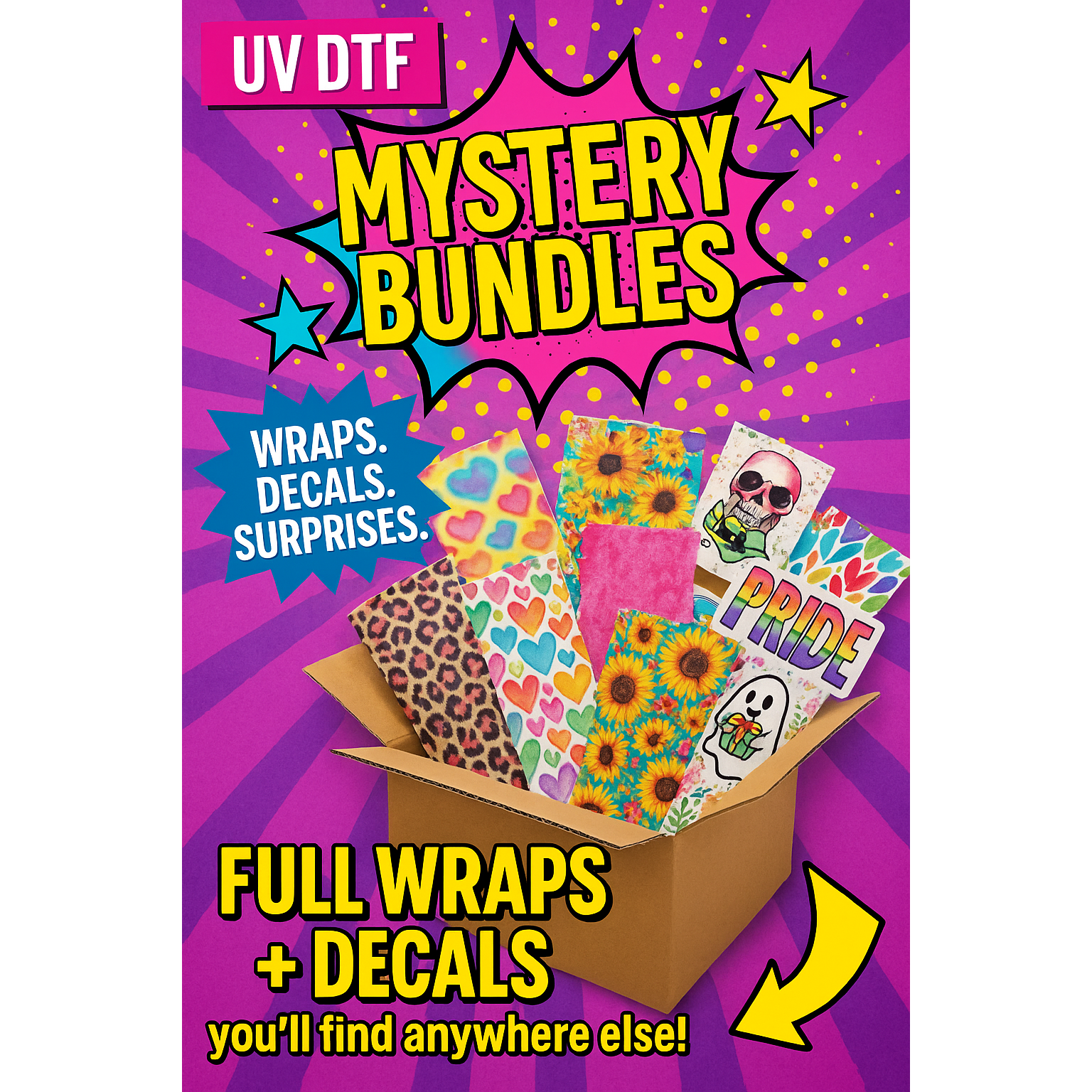 Mystery UV- DTF