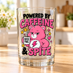 Sassy Bears UV-DTF - Powered By Caffeine & Spite