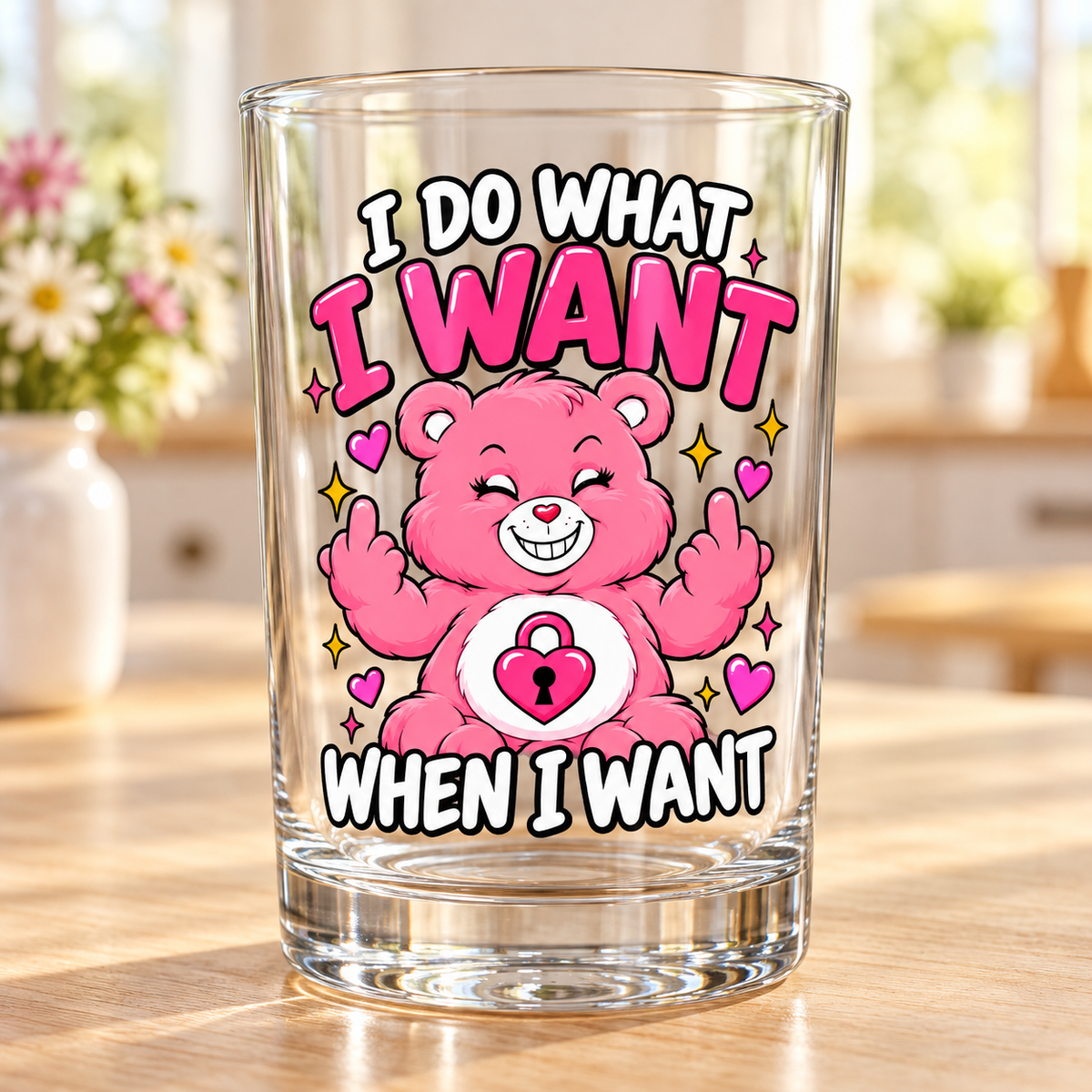 Sassy Bears UV-DTF - I Do What I Want