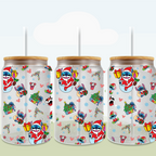 Christmas Blue Monster