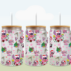 Christmas Blue Monster