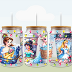 Christmas Coffee Cup and Characters