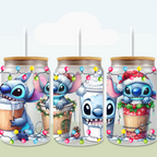 Christmas Coffee Cup and Characters