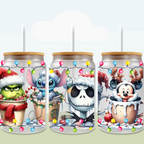 Christmas Coffee Cup and Characters