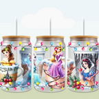 Christmas Coffee Cup and Characters