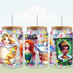 Christmas Coffee Cup and Characters