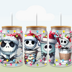 Christmas Coffee Cup and Characters