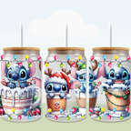 Christmas Coffee Cup and Characters