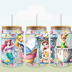 Christmas Coffee Cup and Characters