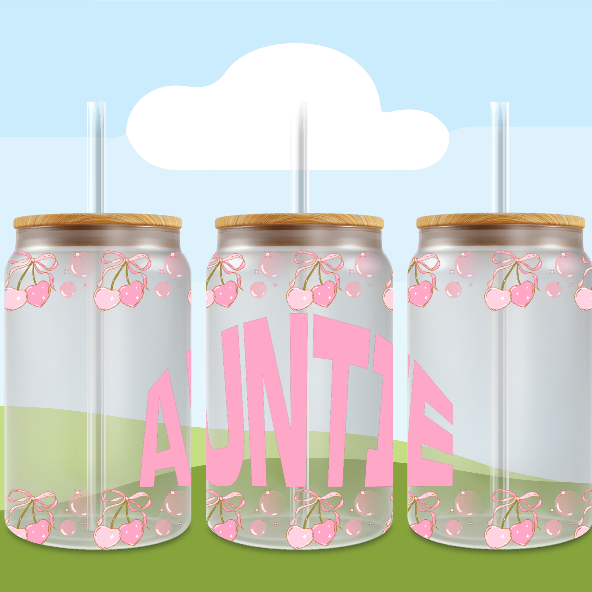 Coquette Cuties UV DTF Wraps
