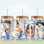 Christmas Coffee Cup and Characters