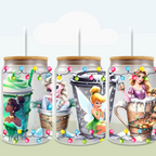 Christmas Coffee Cup and Characters