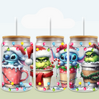 Christmas Coffee Cup and Characters