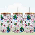 Christmas Blue Monster