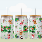 Christmas Blue Monster